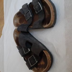 Birkenstock Arizona leather Straps size Eur 39 .US 8-8.5 regular width Unisex